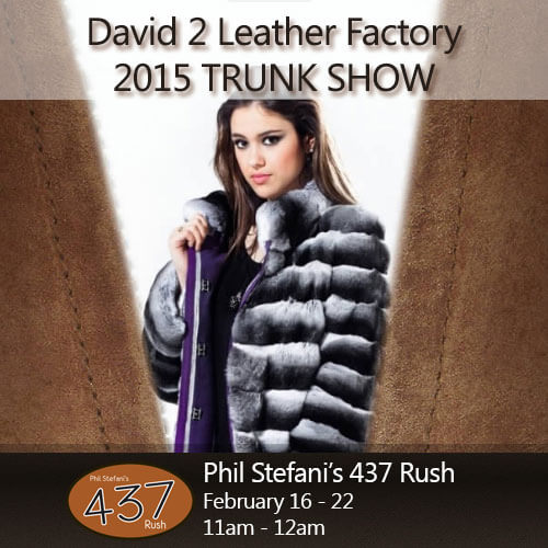 david 2 leather trunk show