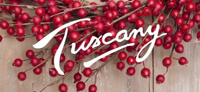 tuscany restaurant pre holiday booking