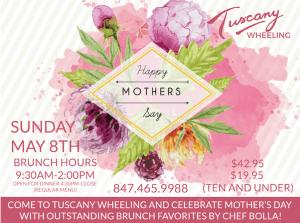 Tuscany Wheeling Mother's Day