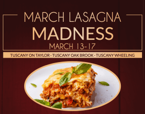 Tuscany March Madness Lasagna